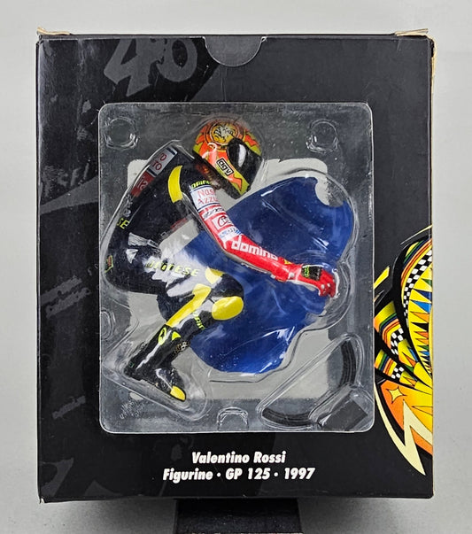 MINICHAMPS Limited Edition (7,464 pieces) #312 970146 - 1/12 Scale Resin Figurine Valentino Rossi GP 125 1997 - Chester Model Centre