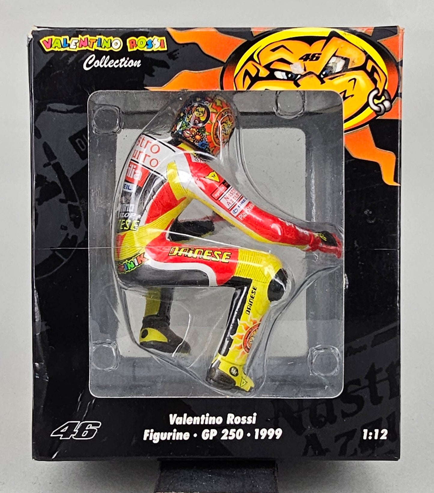 MINICHAMPS Limited Edition (7464 Pieces) #312 990146 - 1/12 Scale Resin Figurine Valentino Rossi GP 250 1999 - Chester Model Centre