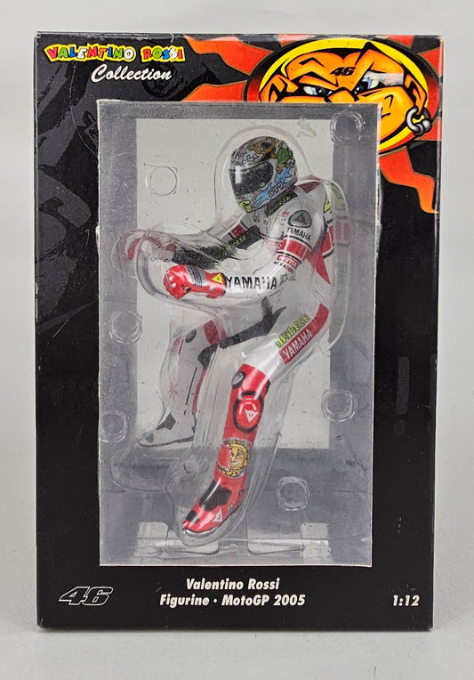 MINICHAMPS Limited Edition (3,999 items) 312 050086 - 1/12 Scale Seated Figurine Valentino Rossi MotoGP 2005 - Chester Model Centre
