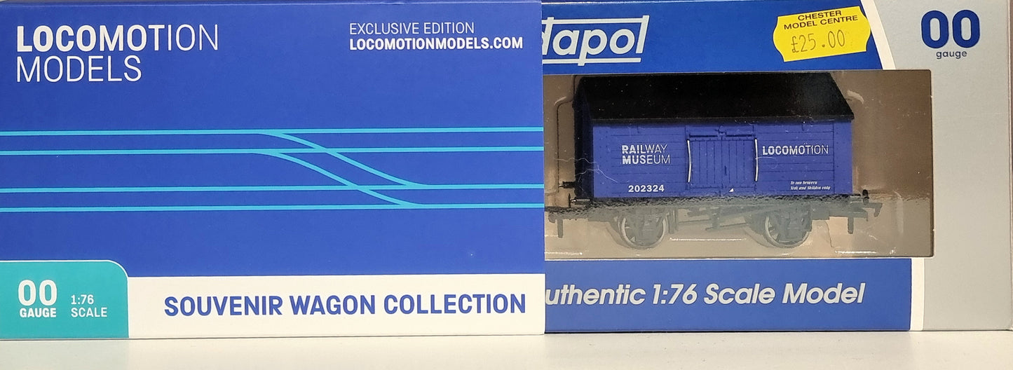 LOCOMOTION MODELS OO Gauge Exclusive Edition Souvenir (Railway Museum) Salt Wagon - Chester Model Centre
