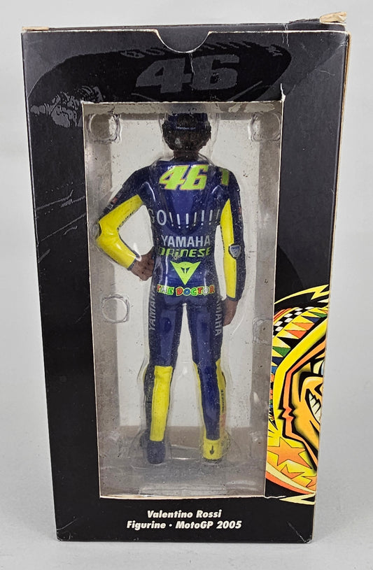MINICHAMPS Limited Edition (2999 Pieces), #312 050246 - 1/12 Scale Resin Figurine (Standing) Valentino Rossi MotoGP 2005 - Chester Model Centre