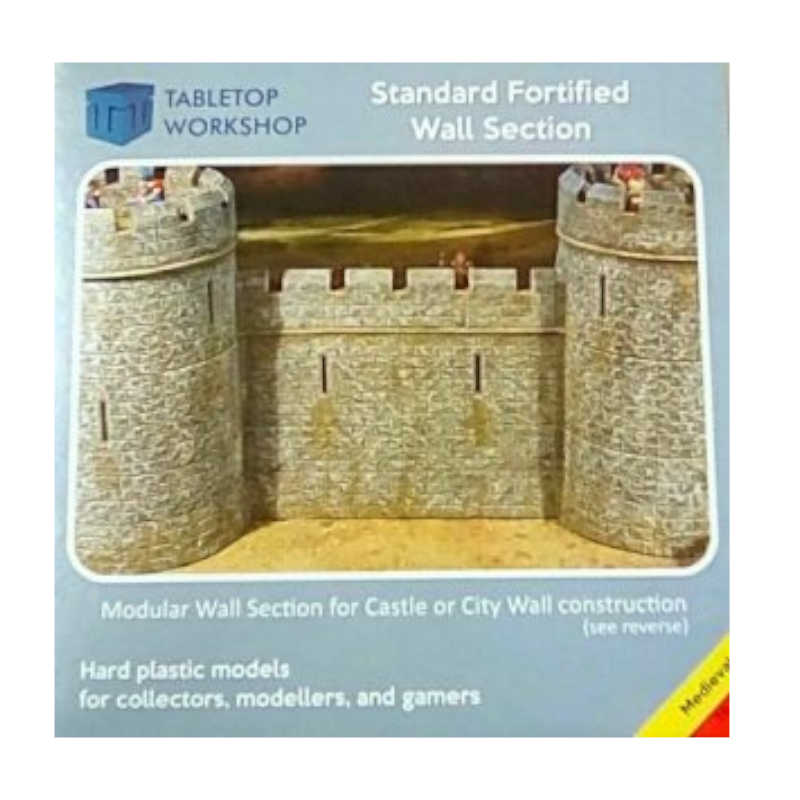 Tabletop Workshop Fortified Wall Section - Chester Model Centre