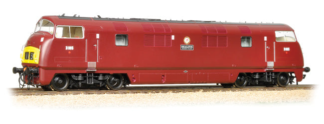 Bachmann 32-065 Class 43 Warship D865 Zealous BR Maroon Small Yellow Panel - Chester Model Centre