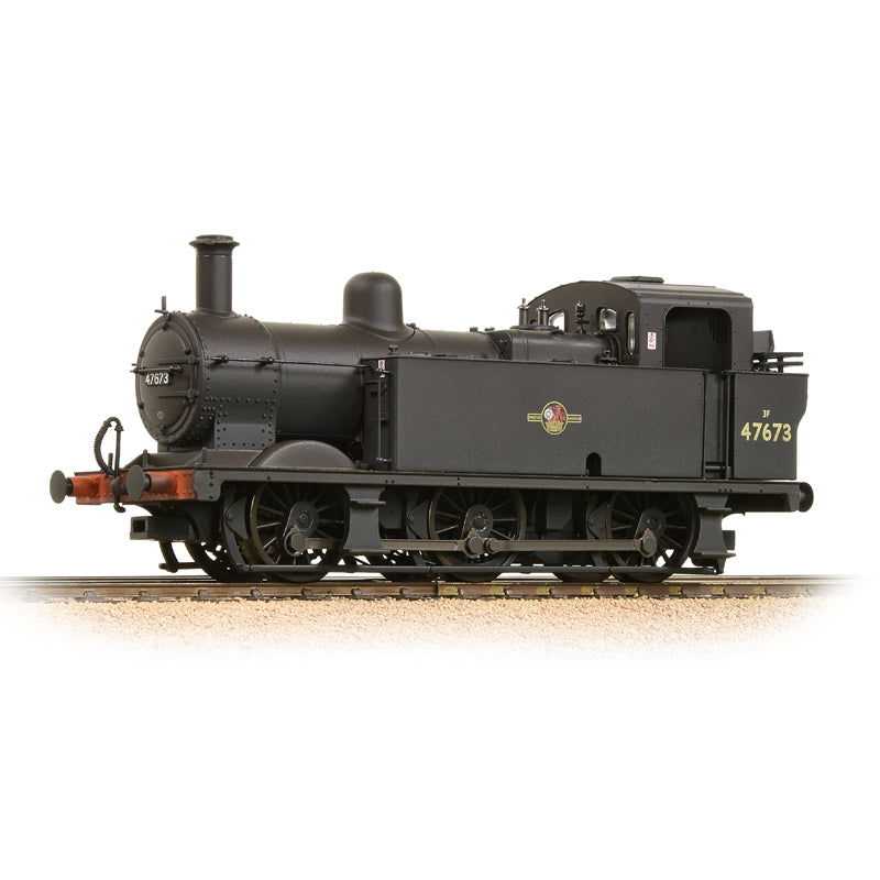 Bachmann 32-235 Fowler Jinty 3F 47763 BR Black Late Crest - Weathered - Chester Model Centre