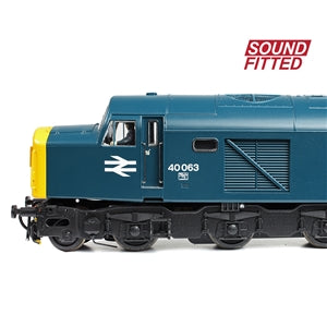 SALE - Bachmann OO Gauge Class 40 Diesel 40063 BR Blue Product Code: 32-490SF - DCC Sound - Chester Model Centre