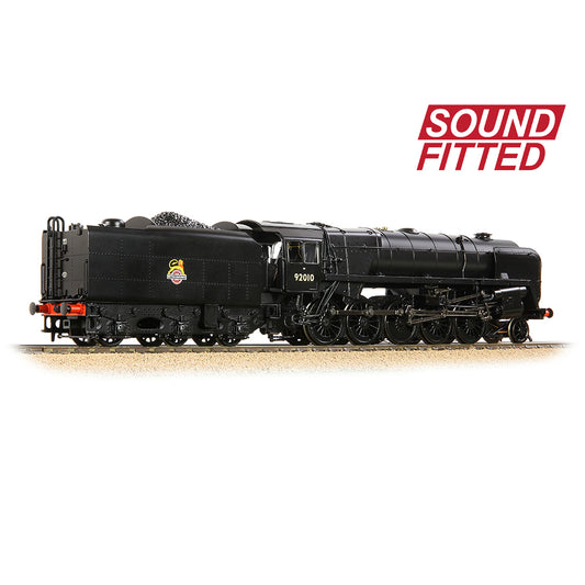 Bachmann OO 32-852BSF Gauge BR Standard 9F with BR1F Tender 92010 BR Black (Early Emblem) - Sound Fitted - Chester Model Centre
