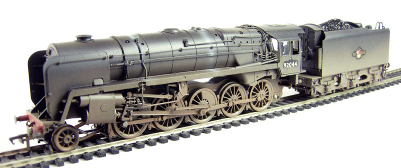Bachmann Branchline 32-853 OO Class 9F Standard 2-10-0 No.92044 in BR black Late Crest - Weathered DCC Ready - 8 Pin Socket - Chester Model Centre