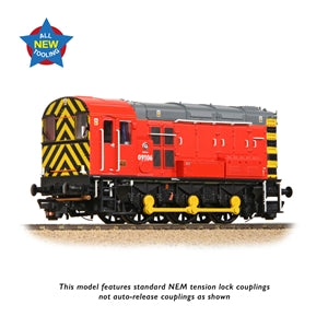 Bachmann 35-930 Class 09 (09106) DB Schenker Red (Unbranded) - Chester Model Centre