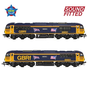 Bachmann 35-776SF Class 69 69001 'Mayflower' GBRf (UK & US Flags) Sound Fitted