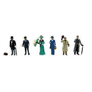 Scenecraft 36-431 OO Gauge Edwardian Passengers - Chester Model Centre