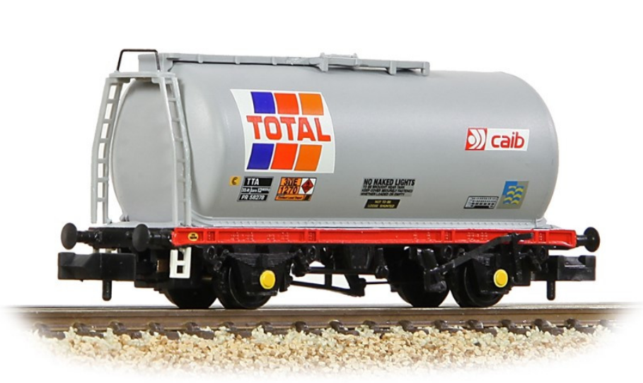 373-788 TTA Tank Wagon 'Total' Grey - Chester Model Centre