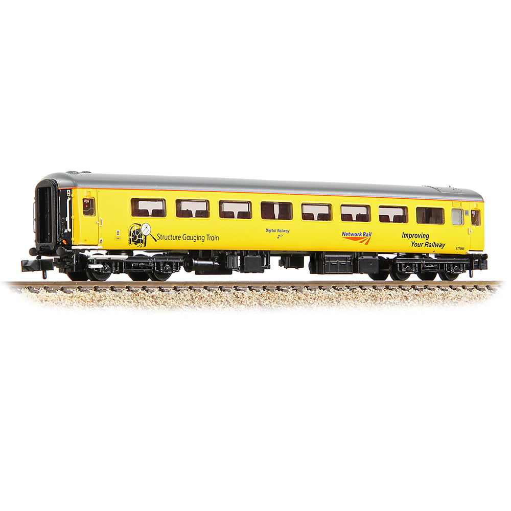 SALE - Graham Farish 374-740 BR Mk2F TSO Tourist Second Open Network Rail Yellow - Chester Model Centre