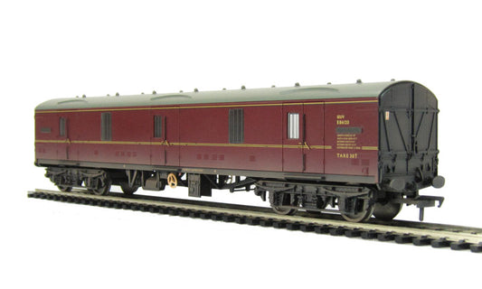 Bachmann Branchline 39-271C BR MK1 GUV General Utility Van Maroon (Weathered) - Chester Model Centre