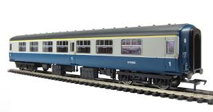 Bachmann 39-330A OO Gauge BR Mk 2 Corridor 1st Blue/Grey - Chester Model Centre