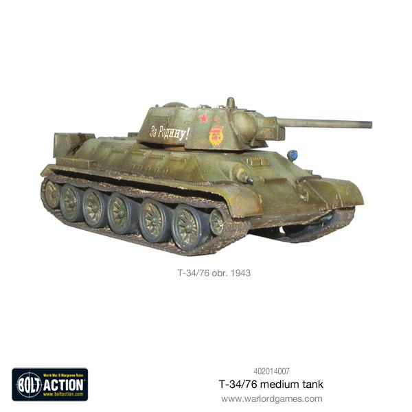 Bolt Action T-34/76 Medium Tank