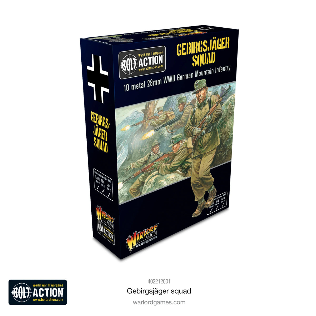 Bolt Action Gebirgsjager squad