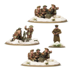 Bolt Action 402411008 British & Canadian Heavy Weapons Winter Platoon - Chester Model Centre