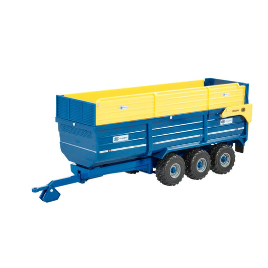 Britains Farm Series 1:32 Scale 43284 Kane Tri-Axel Halfpipe Silage Trailer - Chester Model Centre