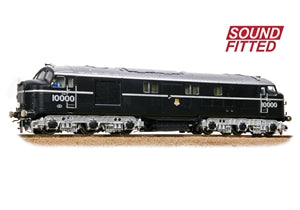 Bachmann 31-999ASF LMS 10000 BR Black (Early Emblem) - Sound Fitted - Chester Model Centre