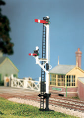 Ratio OO Gauge Kit 476 LMS Round Post Signals Upper Quadrant - Chester Model Centre