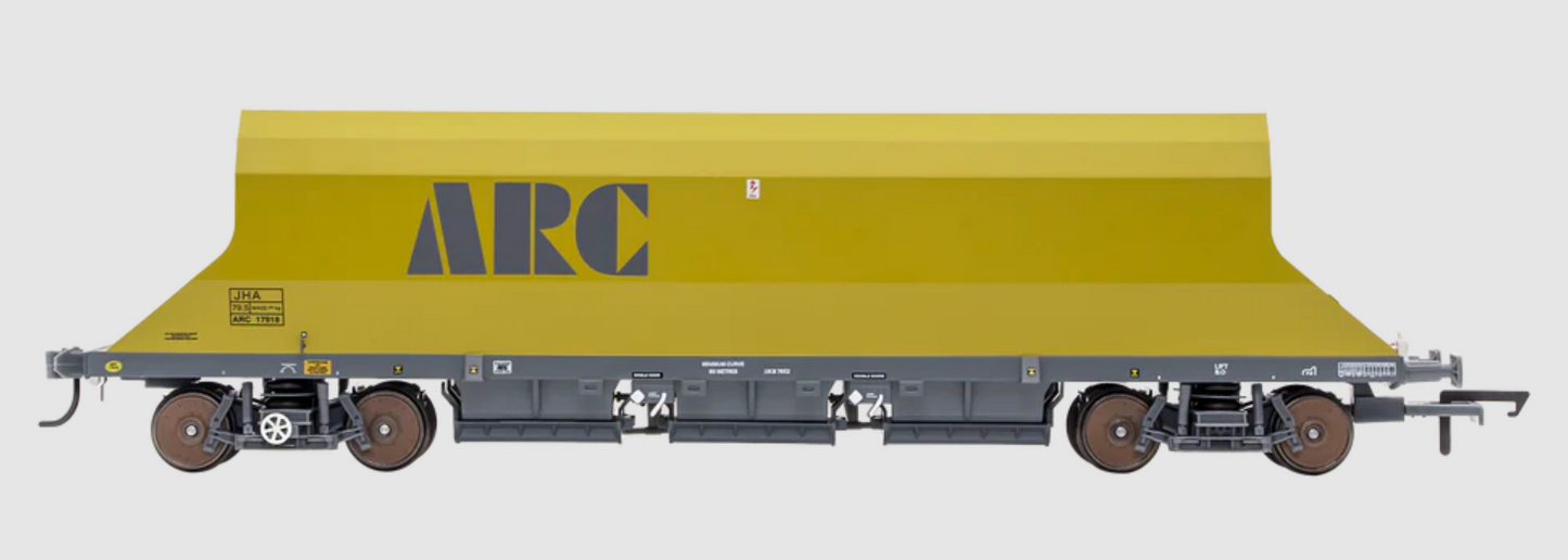 DAPOL 4F-081-002 P & D JHA (end hopper) ARC Olive & Grey 17918 - Chester Model Centre