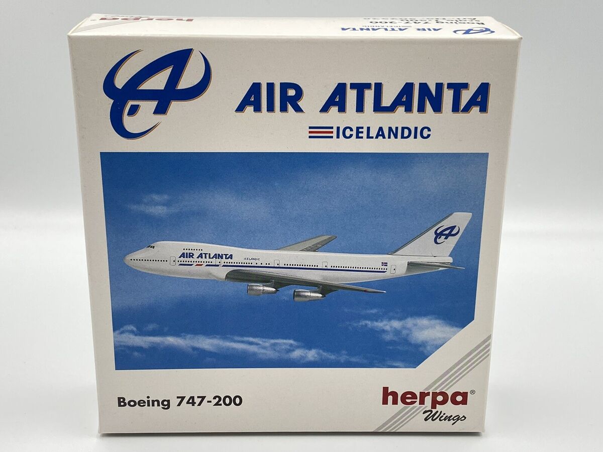 Herpa Wings 1:500 Air Atlanta Boeing 747-200 502528 - Chester Model Centre