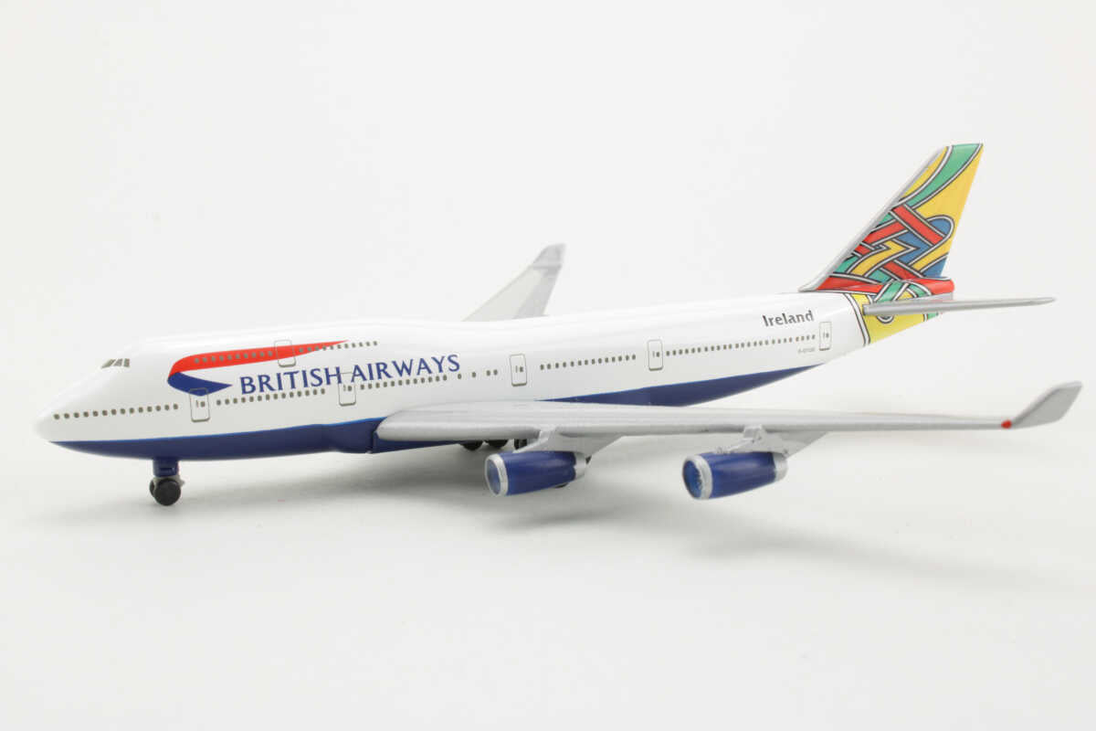 Herpa Wings 1:500 British Airways Boeing 747-400 "Ireland" 511537 - Chester Model Centre