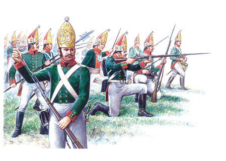Italeri 1:72 606 Russian Grenadiers Vintage Box