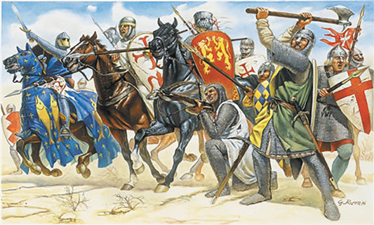 Italeri 1:72 6009 The Knights Vintage Box
