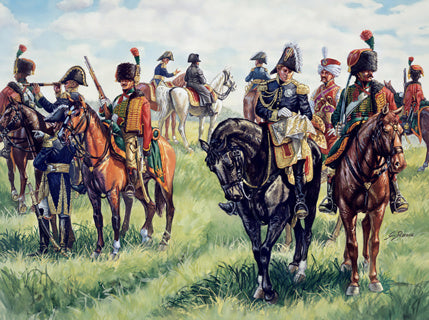 Italeri 1:72 6016 French Imperial General Staff Vintage Box