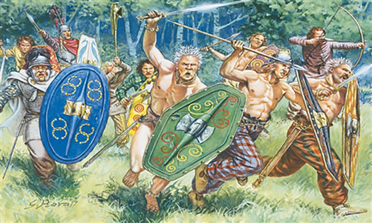 Italeri 1:72 6022 Gaul Warriors Vintage Box