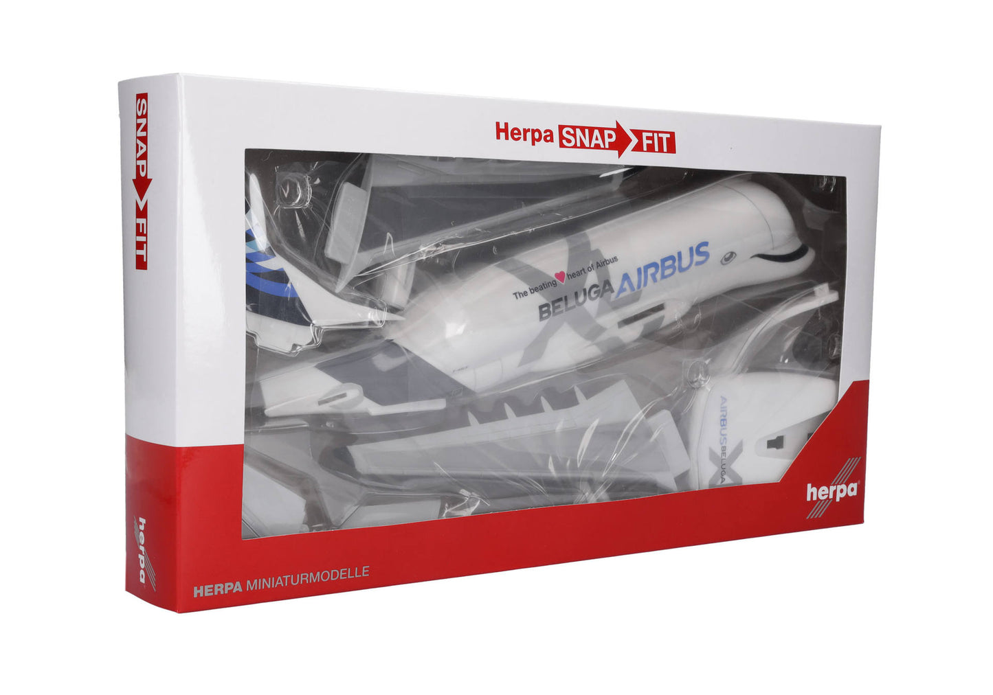 HERPA Snap-Fit MINIATURMODELLE 1/200 Scale AIRBUS A330-700 XL#6 BelugaXL No.F-GXLO 'The beating heart of Airbus' - Chester Model Centre