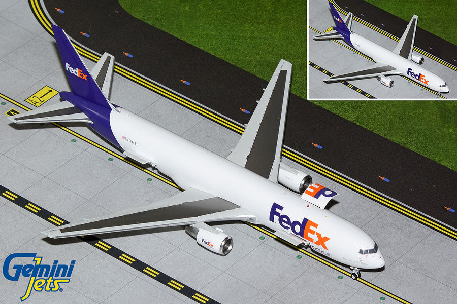 Gemini 200 FedEx Express Boeing 767-300F 1:200 scale die-cast model aircraft (item No:G2FDX1169) - Chester Model Centre