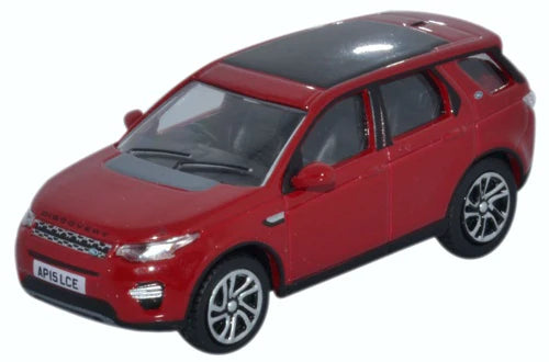 Oxford Diecast Land Rover Discovery Sport Firenze Red - Chester Model Centre