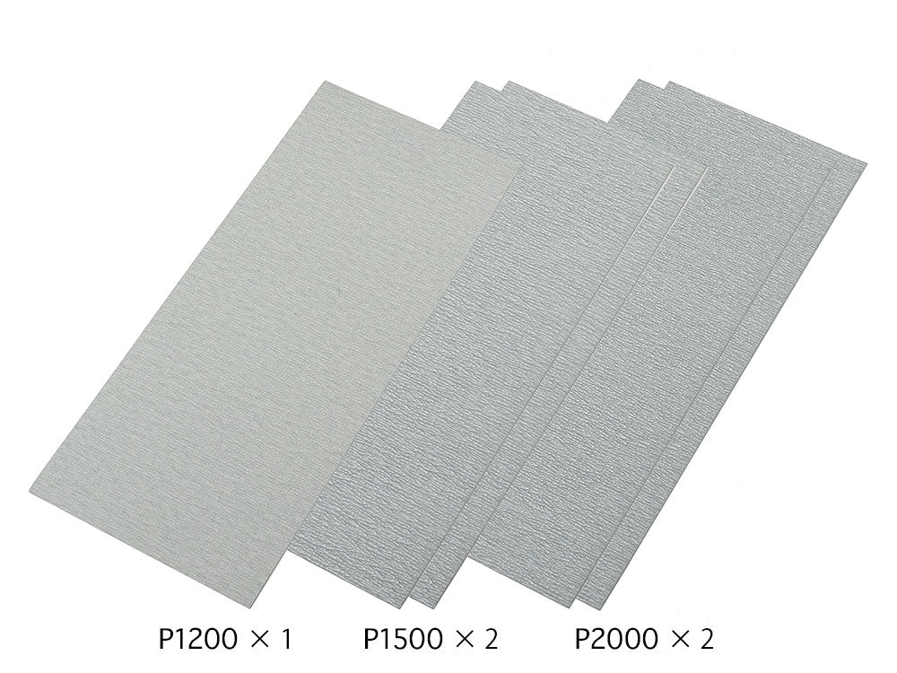 Tamiya 87024 Finishing Abrasives Ultra Fine Set - Chester Model Centre