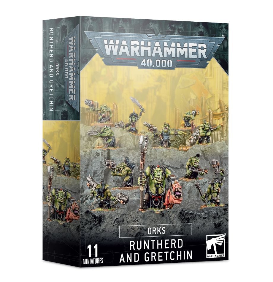 Orks Runtherd and Gretchin - Chester Model Centre
