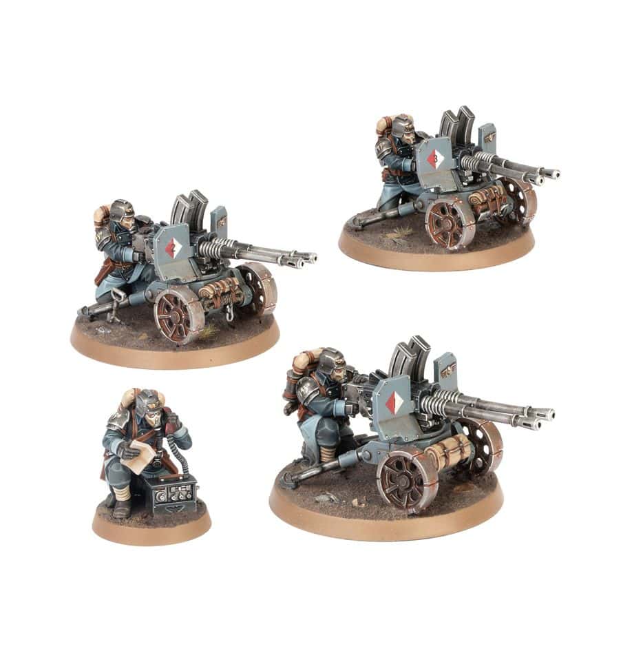 Astra Militarum Krieg Heavy Weapons Squad - Chester Model Centre