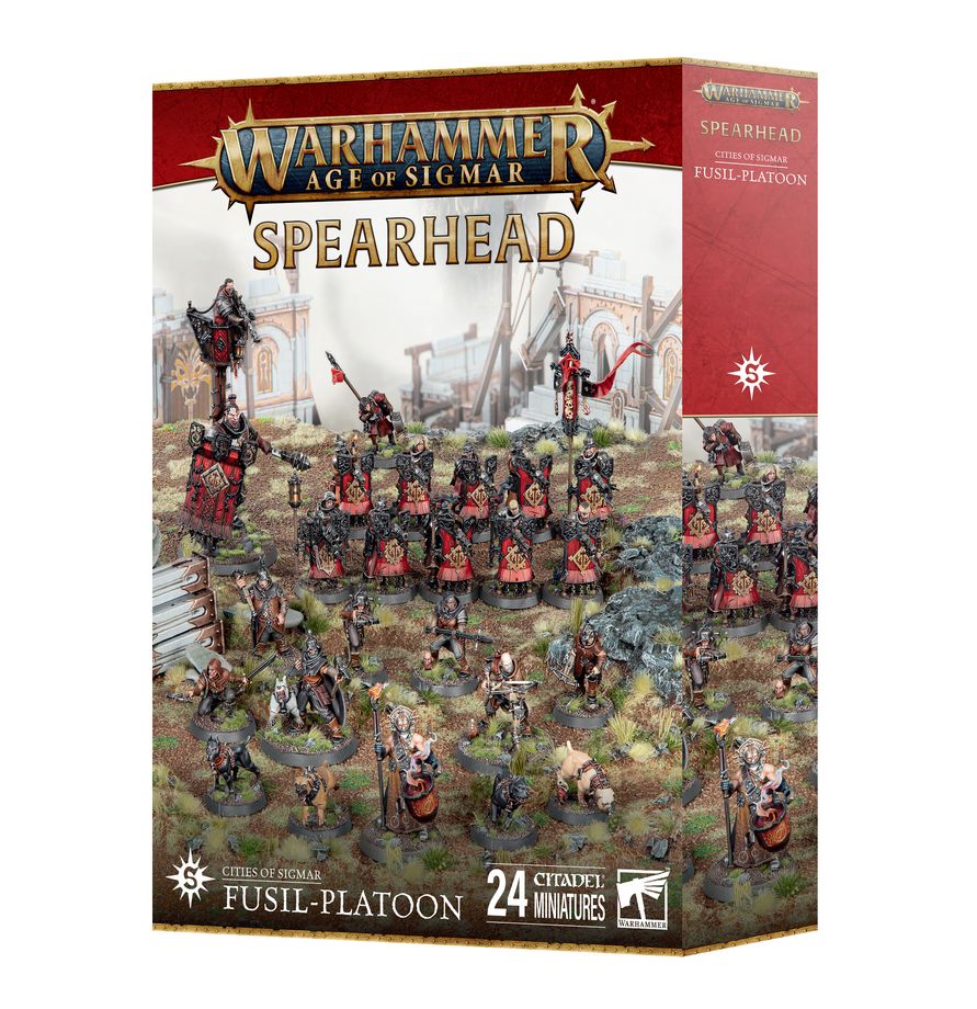 Cities of Sigmar Spearhead Fusil-Platoon - Chester Model Centre