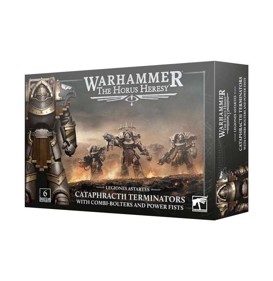 Horus Heresy Legiones Astartes Cataphractii Terminators with Combi-Bolters and Power Fists