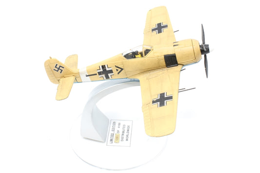 Corgi Aviation Archive AA34304 World War II Focke-Wulf Fw 190A-4 'Black Double Chevron' Oberleutenant Adolf Dickfield - Chester Model Centre