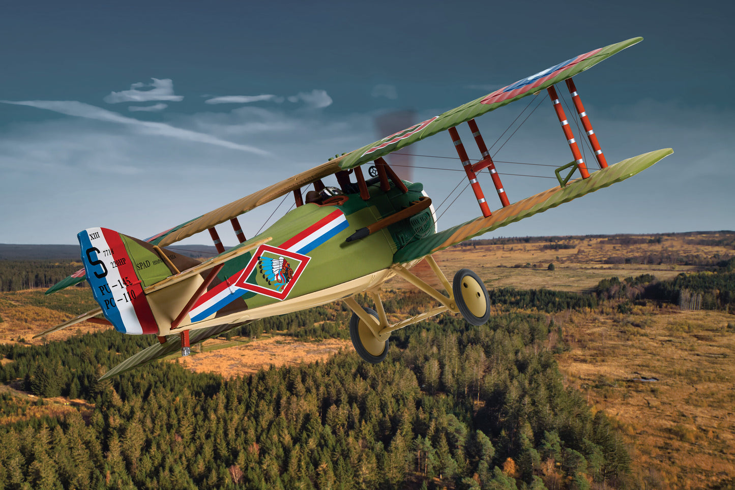 Corgi AA37910 SPAD S.XIII, S.7714, Captain Robert Soubiran - Chester Model Centre