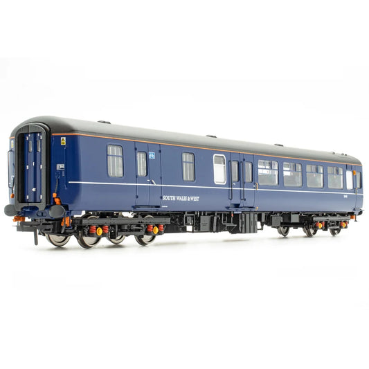 ACCURASCALE #ACC2918 BR MK2c TSO 9440 Brake Open Second - Small Toilet Window (South Wales & West Blue)