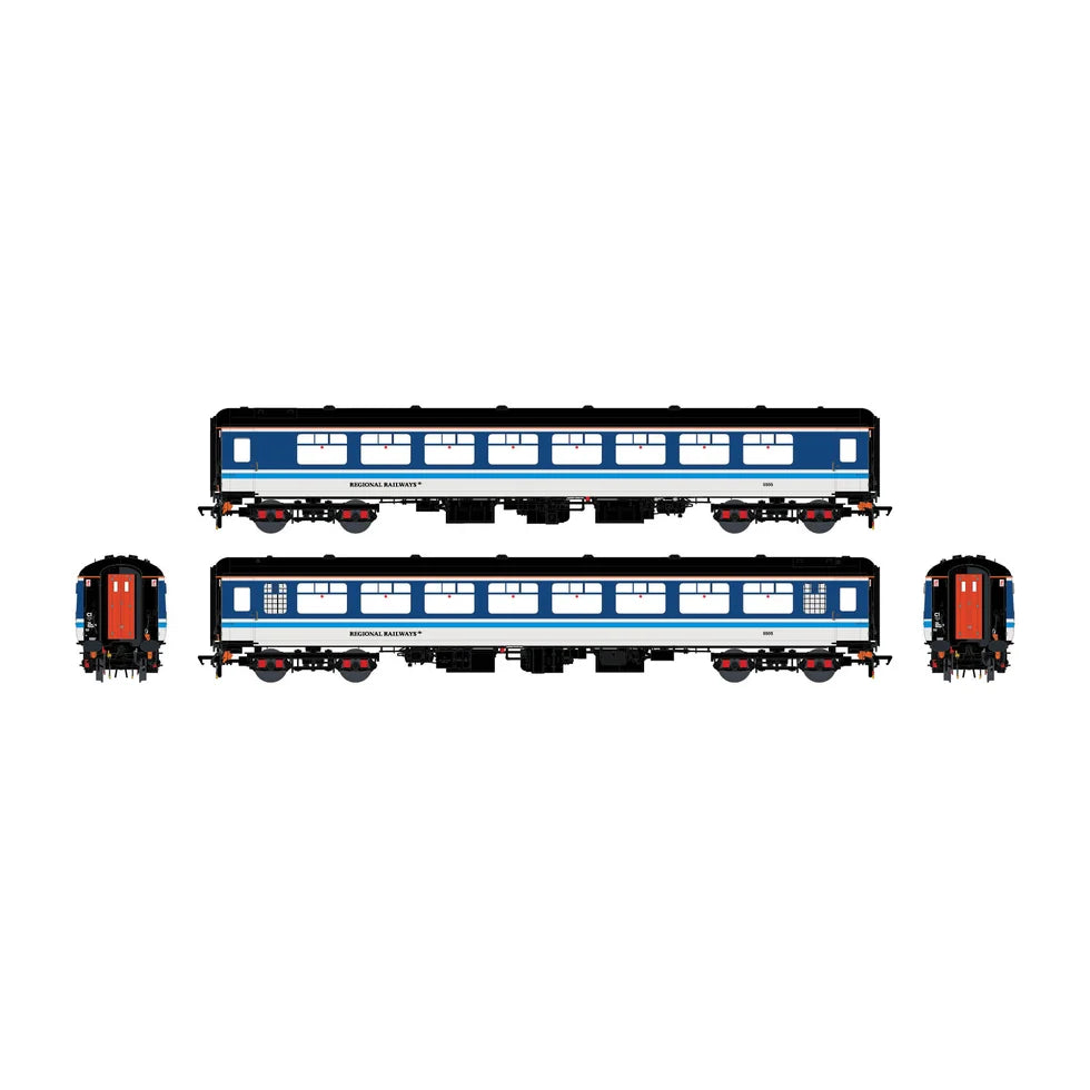 ACCURASCALE #ACC2931 BR MK2c TSO 5505 Open Second - Large Toilet Window - Regional Railways