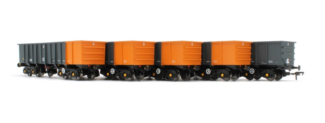 Accurascale ACC2968 Set of 5 PTA - BSc South Wales Grey Wagons - Pack 1 Era 7/8