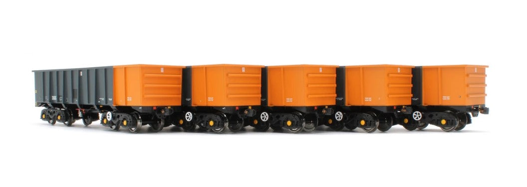 Accurascale ACC2970 Set of 5 PTA - BSc South Wales Grey Wagons - Pack 3 Era 7/8