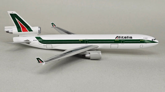 Dragon Wings Premiere Collection 1:400 Scale Die-cast McDonnell Douglas MD-11 Alitalia Model Aircraft Reg:I-DUPC - Chester Model Centre