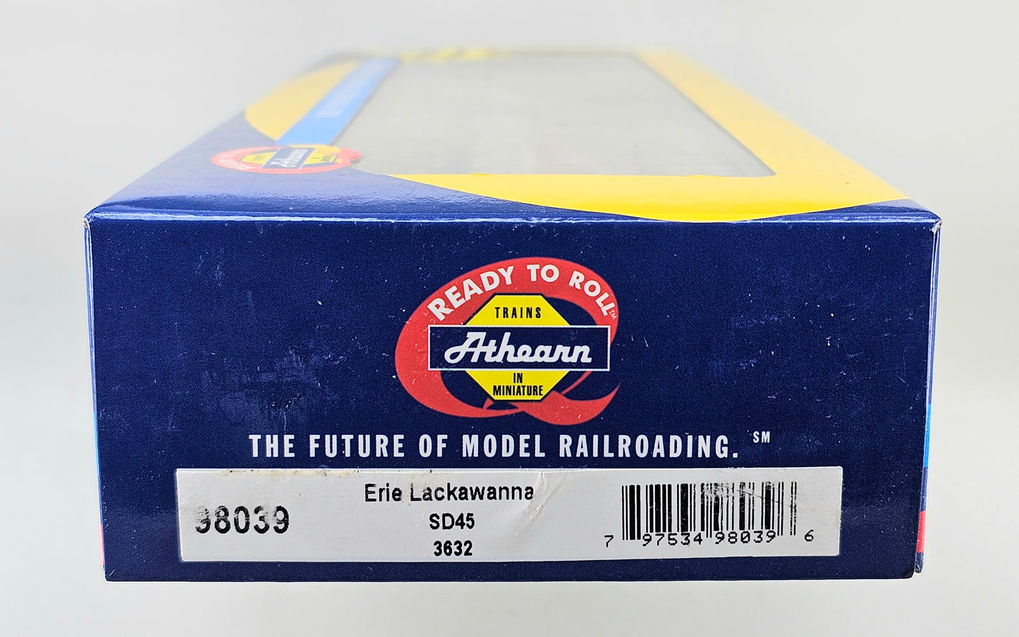 ATHEARN #98039 HO Gauge SD45 'ERIE LACKAWANNA' #3632 (DCC Quick Plug Equipped - 8 pin Manufacturer Specific Decoder)