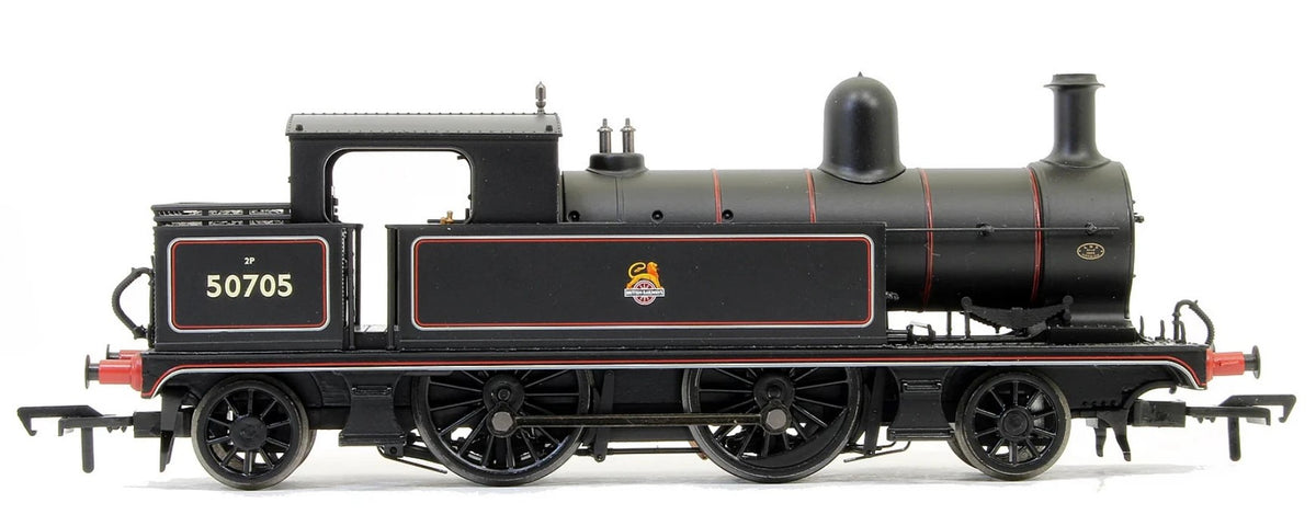 Bachmann Branchline 31-169 Class 5 L&YR 2-4-2T 50705 in BR black with early emblem DCC Ready - 6 Pin