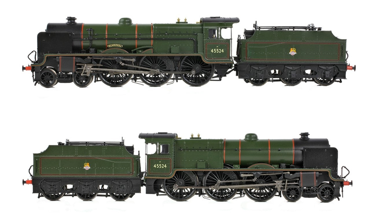 BACHMANN 31-214A LMS PATRIOT BR Lined Green (Early Emblem) No.45524 (DCC Ready - 21 Pin)