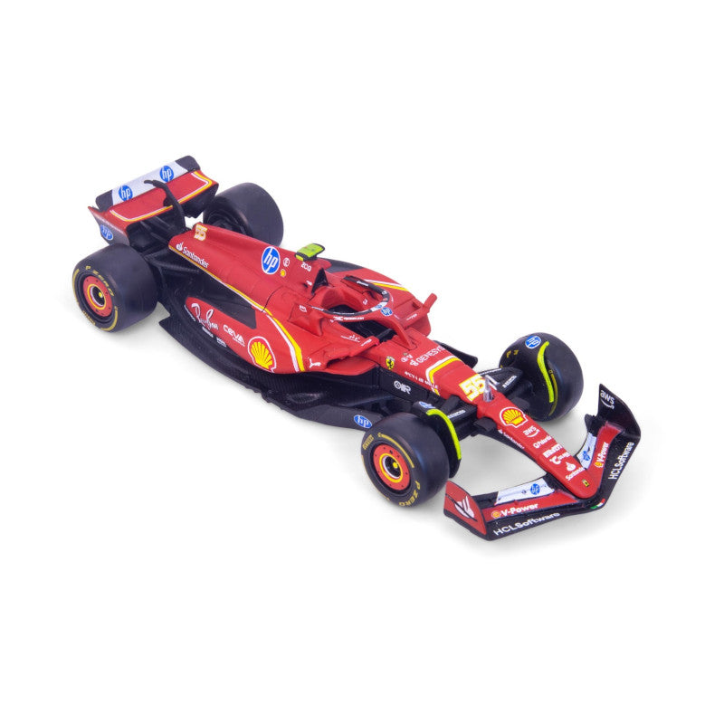 Bburago 1/43 F1 Ferrari Sf-24 Carlos Sainz - Chester Model Centre
